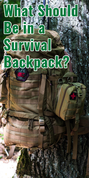 things to have in a survival backpack
